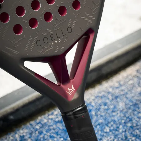Ракетка для падела HEAD Coello Pro 2026, 225036, для профессионалов, карбон, коричнево-бордовый за 33&nbsp;619.20 ₽ купить в Мурманске