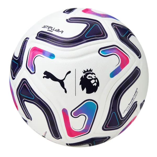 Мяч футб. PUMA Stellar Pro PL, 08510701, р.5, FIFA Quality Pro, 8п, ПУ, термосш, бело-фиолетовый за 9&nbsp;069.50 ₽ в Мурманске