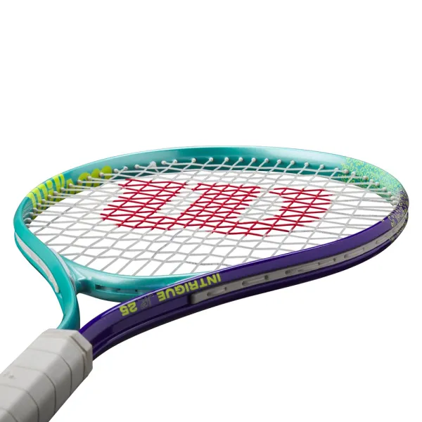 Ракетка б/т дет. Wilson Intrigue Jr 25, WR180310U, для детей 9-10лет, алюминий,со струн., бирюз-фиол за 5&nbsp;271.70 ₽ в Мурманске