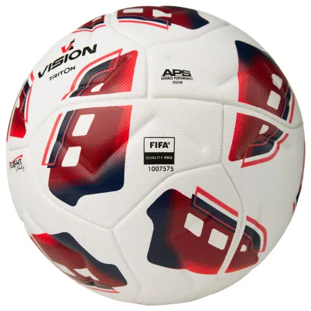 Мяч футб. VISION TRITON, FV425075, р.5,FIFA Quality Pro,MF, 16 пан, термосш.,бел-красный за 8&nbsp;007 ₽ купить в Мурманске