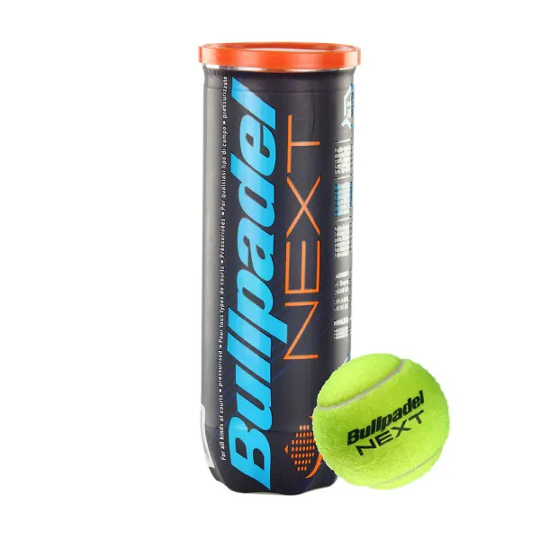 Мяч для падела BULLPADEL Next, 471961, уп.3 шт, FIP Approved, войлок, каучук,желтый за 1&nbsp;207 ₽ в Мурманске