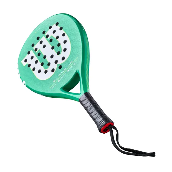 Ракетка для падела WILSON Blade Jr  V4 Padel, WR213811U0, для начин-х, стекловолокно, зеленый за 14&nbsp;934.50 ₽ в Мурманске