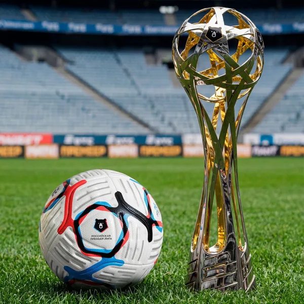 Мяч футб. KELME Russian Premier League, 7601QU5216-100, р.5, FIFA Pro, 10п, ПУ, термосш, бел-син-кр за 10&nbsp;672.60 ₽ в Мурманске