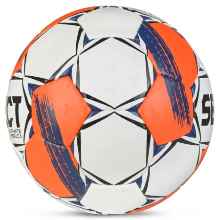 Мяч ганд. SELECT Ultimate Replica v25, 3572858745, р.3(Senior), ПУ,руч.сш, бел-оранж-т.син за 5&nbsp;373.70 ₽ купить в Мурманске