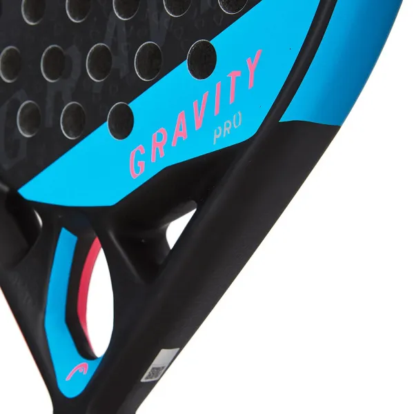 Ракетка для падела HEAD Gravity Pro 2022, 228162,для продв.игр., карбон, стекловолокно,черн-сине-роз за 16&nbsp;138.10 ₽ в Мурманске