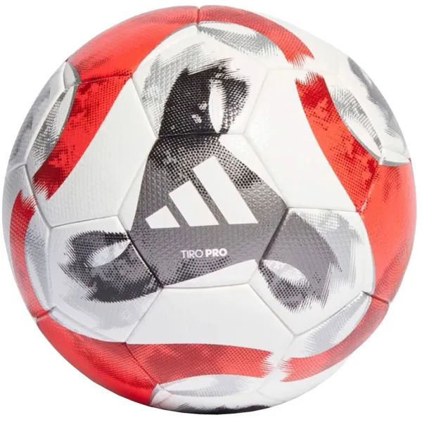 Мяч футб. ADIDAS Tiro Pro HT2428, р.5, FIFA Pro, 32 пан., ПУ, термосшивка, бело-красный за 13&nbsp;591.50 ₽ в Мурманске