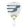 Ракетка для падела BULLPADEL Pearl 26, 493804, для профессионалов, карбон, бело-серый