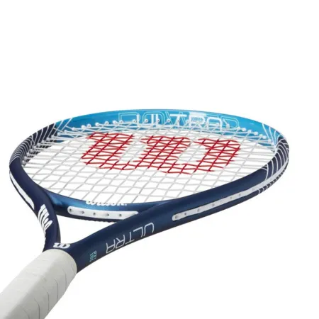 Ракетка б/т Wilson Ultra Power 105 Gr1, WR147010U1, для любит, композит, со струнами, темносин-бел за 11&nbsp;662 ₽ купить в Мурманске