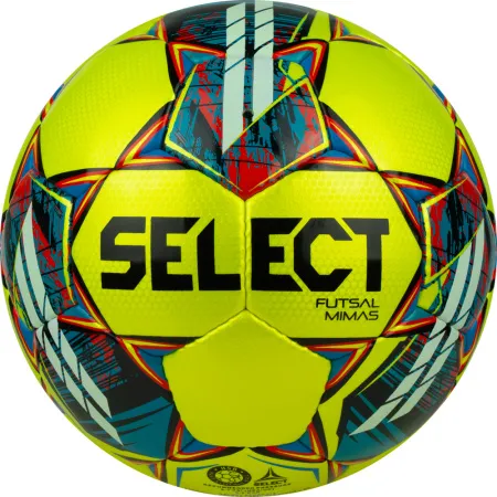 Мяч футзал. SELECT Futsal Mimas, 1053460550, р.4,FIFA Basic, 32 пан, гл.ПУ, руч.сш, жел-сине-красный за 6&nbsp;303.60 ₽ купить в Мурманске