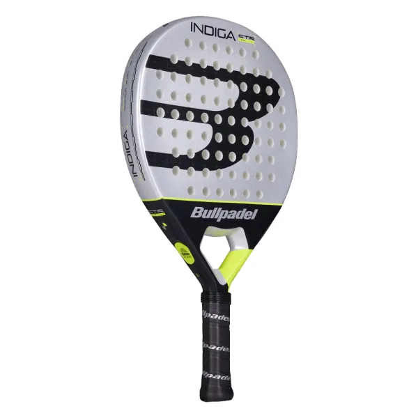 Ракетка для падела BULLPADEL Indiga Control 26, 494417, для начинающих, карбон ,серо-черный за 14&nbsp;672.70 ₽ в Мурманске