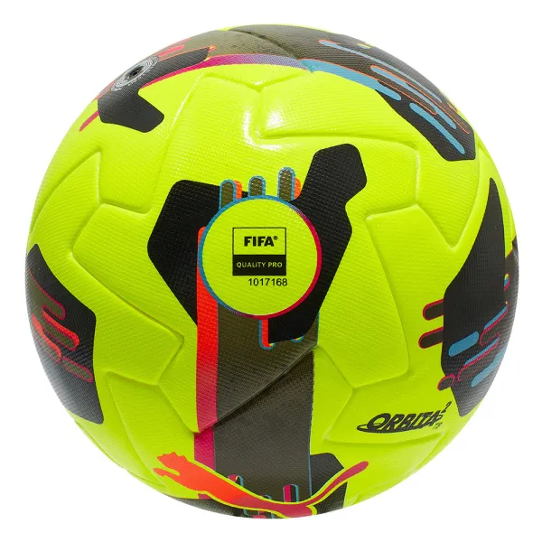 Мяч футб. PUMA Orbita 2 TB, 08432303, р.5, FIFA Quality Pro, 12 пан., ТПУ, термосшивка, желто-черный за 7&nbsp;260.70 ₽ в Мурманске