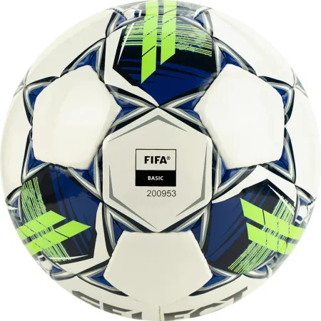 Мяч футзал. SELECT Futsal Master Shiny V22, 1043460004, р.4, Basic,32п, гл.ПУ, руч.сш,бел-син-зел за 7&nbsp;539.50 ₽ купить в Мурманске