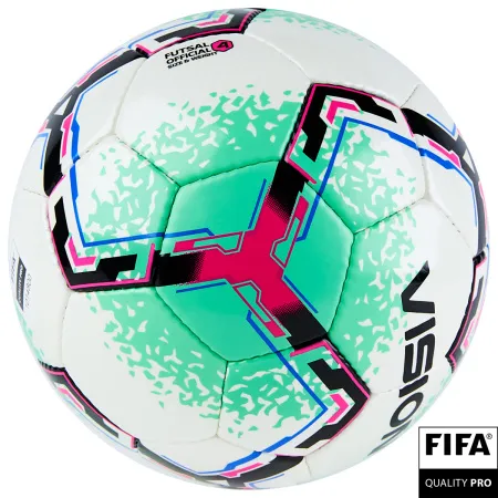 Мяч футзал. VISION SALA+, FIFA Quality Pro, FS324084 р.4, 32 п. PU, 4 подкл.сл, руч.сшив.,бело-зелен за 4&nbsp;943.60 ₽ купить в Мурманске