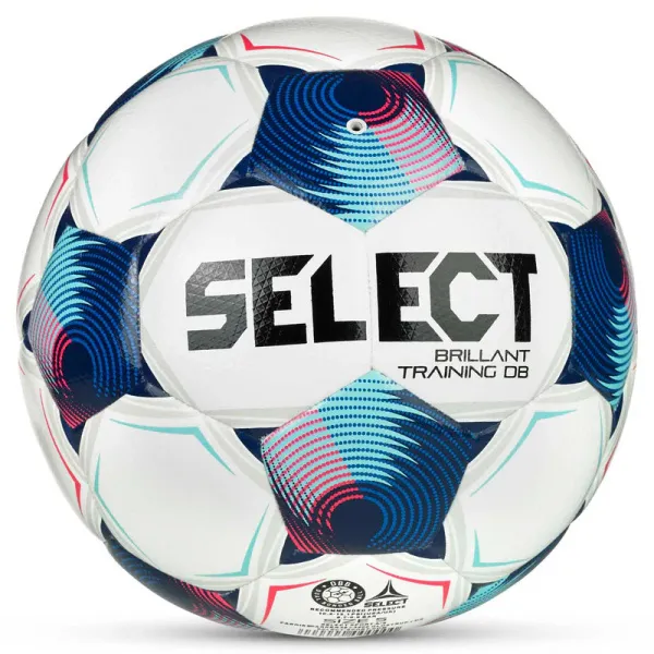 Мяч футб. SELECT Brillant Training DB V25, 0864171002, р.4, 32п, ТПУ, гибр.сш, бело-синий за 4&nbsp;936.80 ₽ в Мурманске