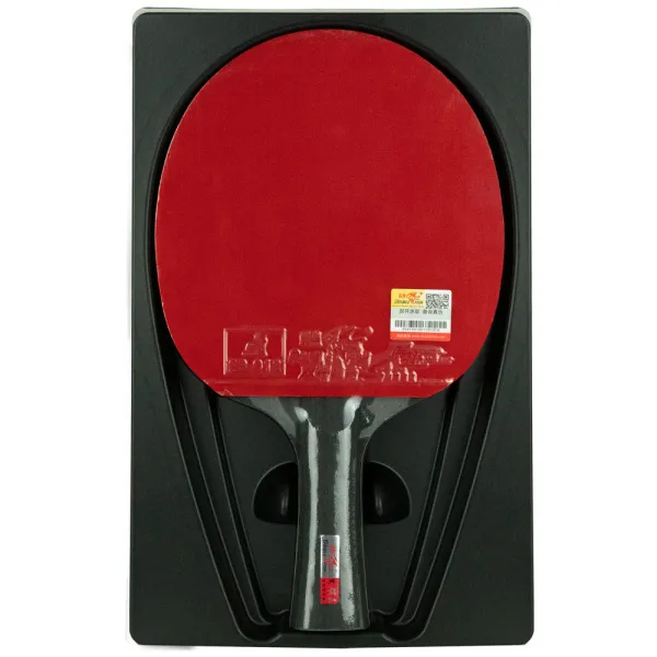 Ракетка для н/т DOUBLE FISH Black Carbon King Racket 5*****, для професс.,ITTF Appr.,накл.2,1,мм за 6&nbsp;434.50 ₽ в Мурманске