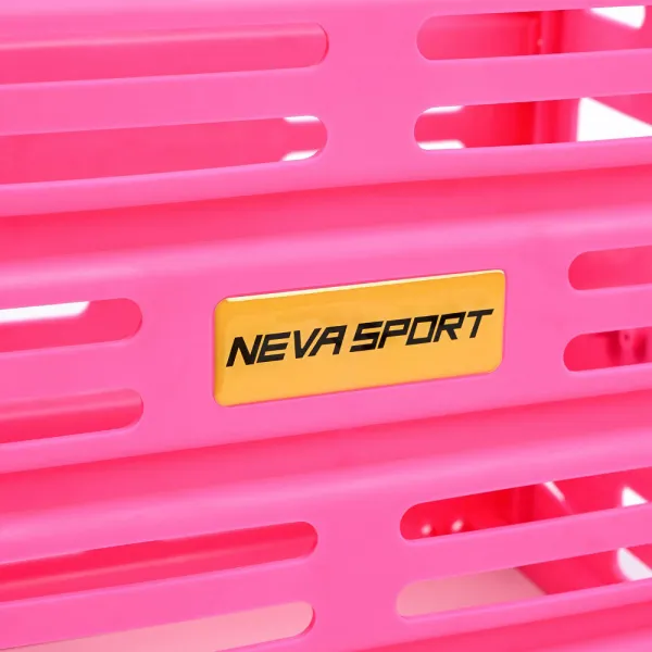Корзина для теннисных мячей NEVA SPORT, UEA1_P, на 75 мячей, пластик, розовый за 5&nbsp;778.30 ₽ в Мурманске