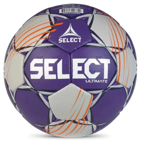 Мяч ганд. SELECT Ultimate Official EHF V24, 1612858999, Senior(р.3), EHF Appr, ПУ, руч.сш, фиол-сер за 15&nbsp;504 ₽ купить в Мурманске