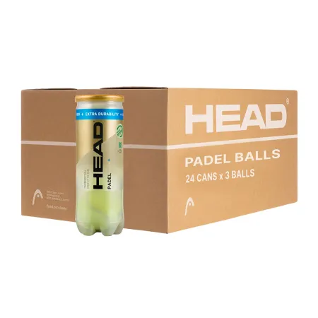 Мяч для падела HEAD Padel Pro S+, 540303, уп.3 шт, FIP Approved, войлок,нат.резина,желтый за 933.30 ₽ купить в Мурманске