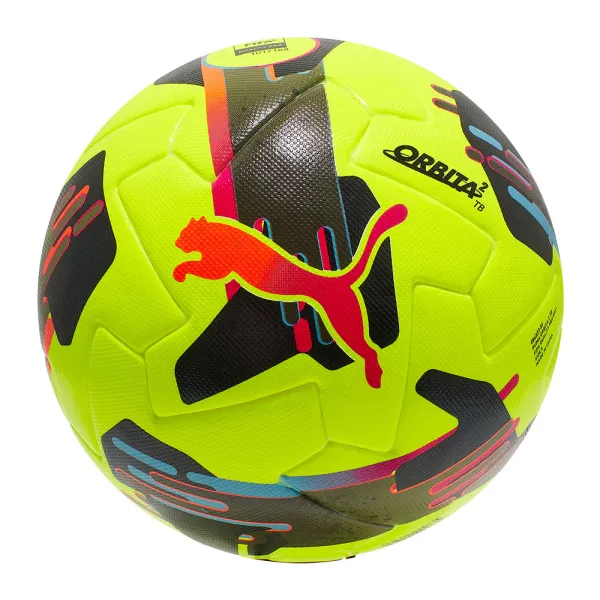 Мяч футб. PUMA Orbita 2 TB, 08432303, р.5, FIFA Quality Pro, 12 пан., ТПУ, термосшивка, желто-черный за 7&nbsp;260.70 ₽ в Мурманске