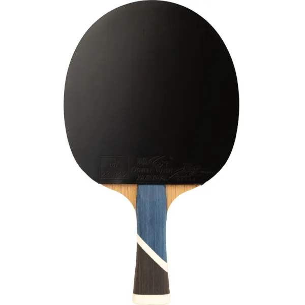 Ракетка для н/т DOUBLE FISH 5A+C, для продвин, ITTF Appr, накл. 2,1 мм, конич. ручка+ 2 мяча V40+мм за 2&nbsp;779.50 ₽ в Мурманске