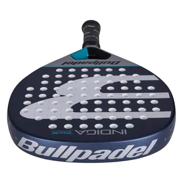 Ракетка для падела BULLPADEL Indiga Power 26, 494416, для начинающих, стекловолокно, темносине-серый за 14&nbsp;672.70 ₽ в Мурманске
