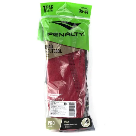 СЦ*Гетры футб. PENALTY MAX, 4107854000UN, р.39-44, полиэстер, хлопок, эластан, красные за 255 ₽ купить в Мурманске