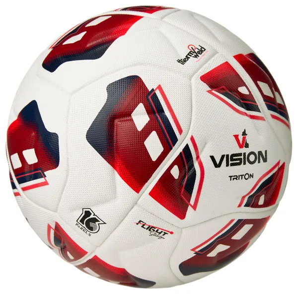 Мяч футб. VISION TRITON, FV425075, р.5,FIFA Quality Pro,MF, 16 пан, термосш.,бел-красный за 8&nbsp;007 ₽ в Мурманске
