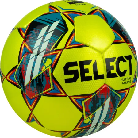 Мяч футзал. SELECT Futsal Mimas, 1053460550, р.4,FIFA Basic, 32 пан, гл.ПУ, руч.сш, жел-сине-красный за 6&nbsp;303.60 ₽ купить в Мурманске