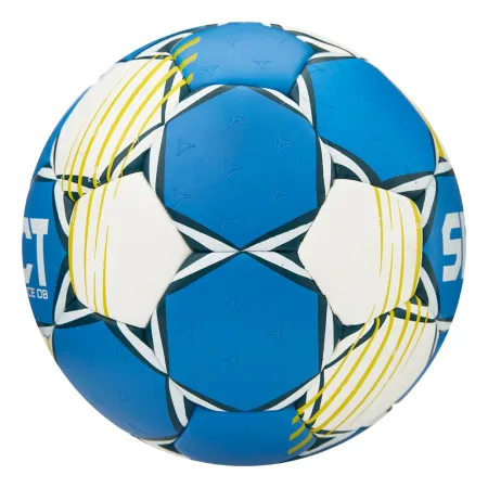 Мяч ганд. SELECT HB FORCE DB V25, 1622858205, Senior (р.3), EHF Appr,ПУ, гибр.сш., сине-белый за 8&nbsp;438.80 ₽ купить в Мурманске