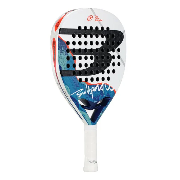 Ракетка для падела BULLPADEL Ionic Power 26, 494411, для продв. игроков, стекловолокно, сине-белый за 28&nbsp;944.20 ₽ в Мурманске
