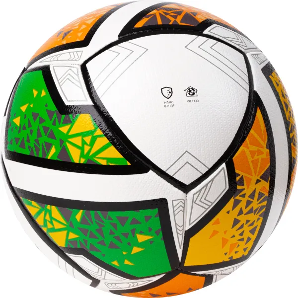 Мяч футзал. TORRES Futsal Club, FS323764, р.4, 10 пан. ПУ, 4 под. сл, гибрид. сш. бело-зел-оранж за 2&nbsp;264.40 ₽ в Мурманске