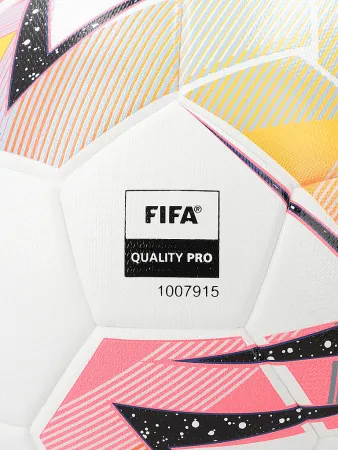 Мяч футзал PUMA Futsal 1, 08376301, р.4, FIFA Quality Pro, 32пан, ПУ, терм.сш, бело-розовый за 6&nbsp;502.50 ₽ купить в Мурманске