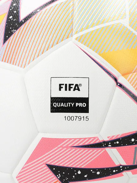 Мяч футзал PUMA Futsal 1, 08376301, р.4, FIFA Quality Pro, 32пан, ПУ, терм.сш, бело-розовый за 6&nbsp;502.50 ₽ в Мурманске