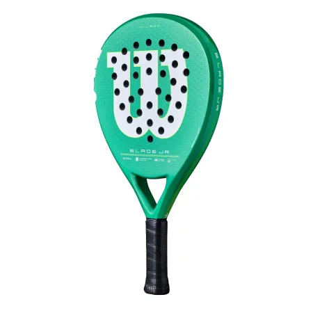 Ракетка для падела WILSON Blade Jr  V4 Padel, WR213811U0, для начин-х, стекловолокно, зеленый за 14&nbsp;934.50 ₽ купить в Мурманске