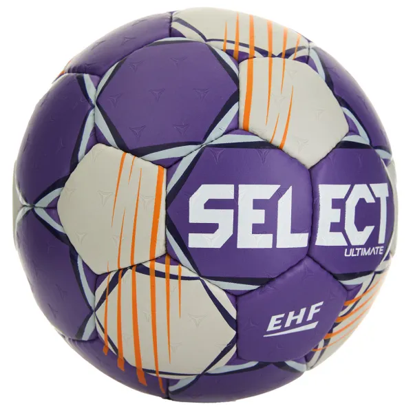 Мяч ганд. SELECT Ultimate Official EHF V24, 1612858999, Senior(р.3), EHF Appr, ПУ, руч.сш, фиол-сер за 15&nbsp;504 ₽ в Мурманске