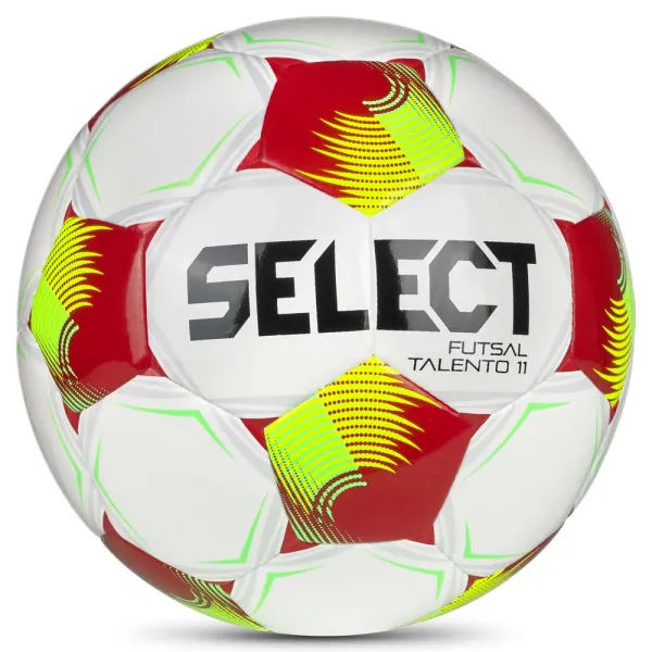 Мяч футзал. SELECT Futsal Talento 11 V26, 1061471014, р.3(Jr),  32п, ТПУ, маш.сш, бело-желто-красный за 4&nbsp;355.40 ₽ в Мурманске