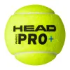 Мяч для падела HEAD Padel Pro+, 540203, уп.3 шт, FIP Approved, войлок,нат.резина,желтый за 933.30 ₽ купить в Мурманске